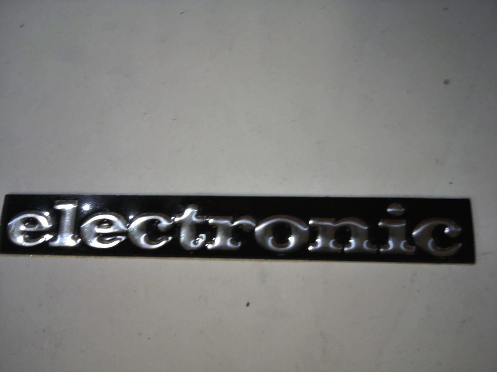 TARGHETTA ADESIVA ELETTRONIC CIAO SI PIAGGIO 226705 CIF 10008