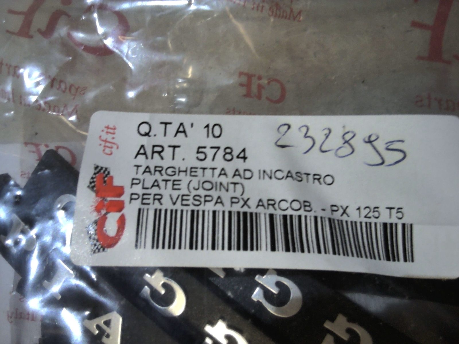 Emblema Rettangolare Piaggio Per Vespa PX 125-150-200 - Ricambio Originale AD Incastro - Foto 5