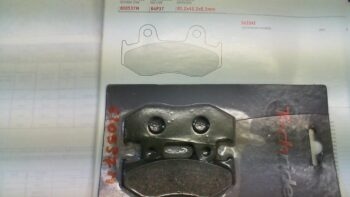 PASTIGLIE FRENO SUZUKI 610537M