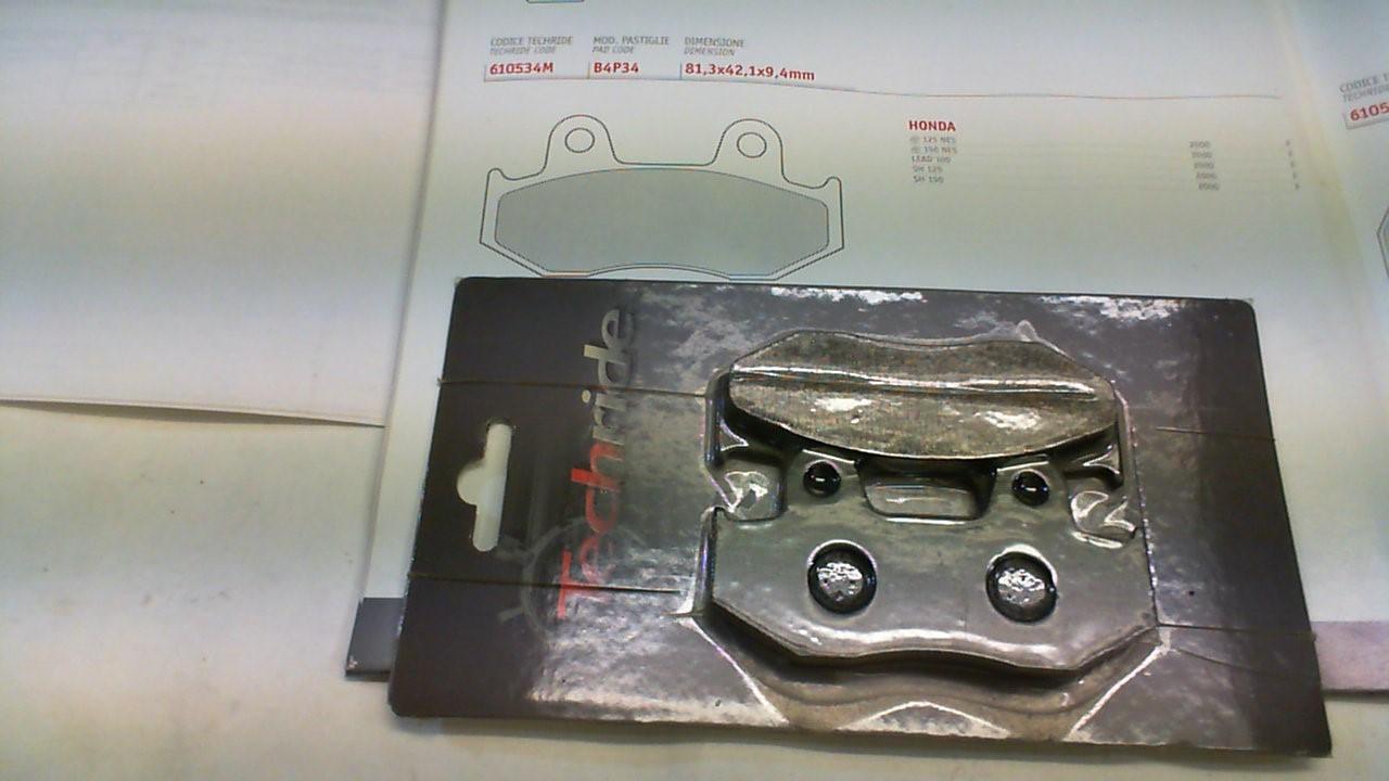 PASTIGLIE FRENO HONDA SH 610534M