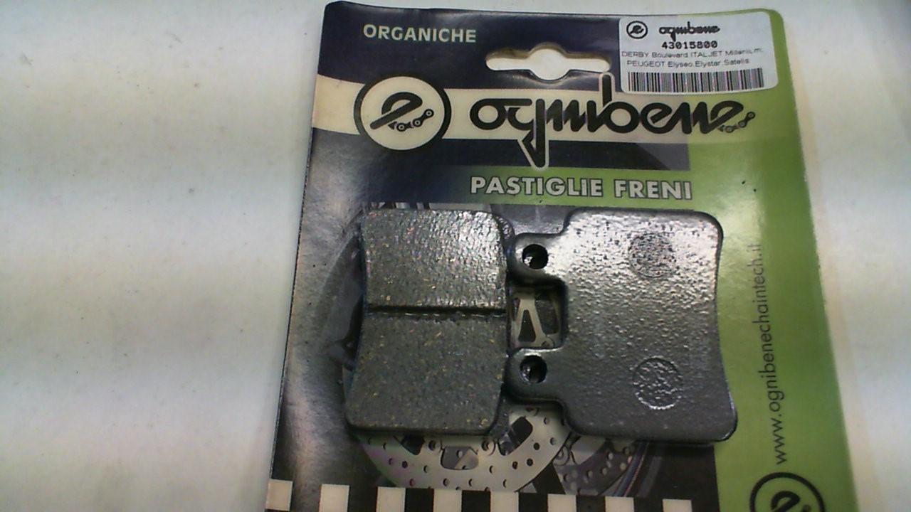 PASTIGLIE FRENO DERBY ITALJET PEUGEOT 43015800