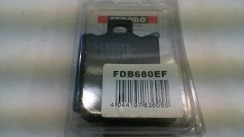 PASTIGLIE FRENO APRILIA BENELLI GILERA PIAGGIO FERODO FDB680EF