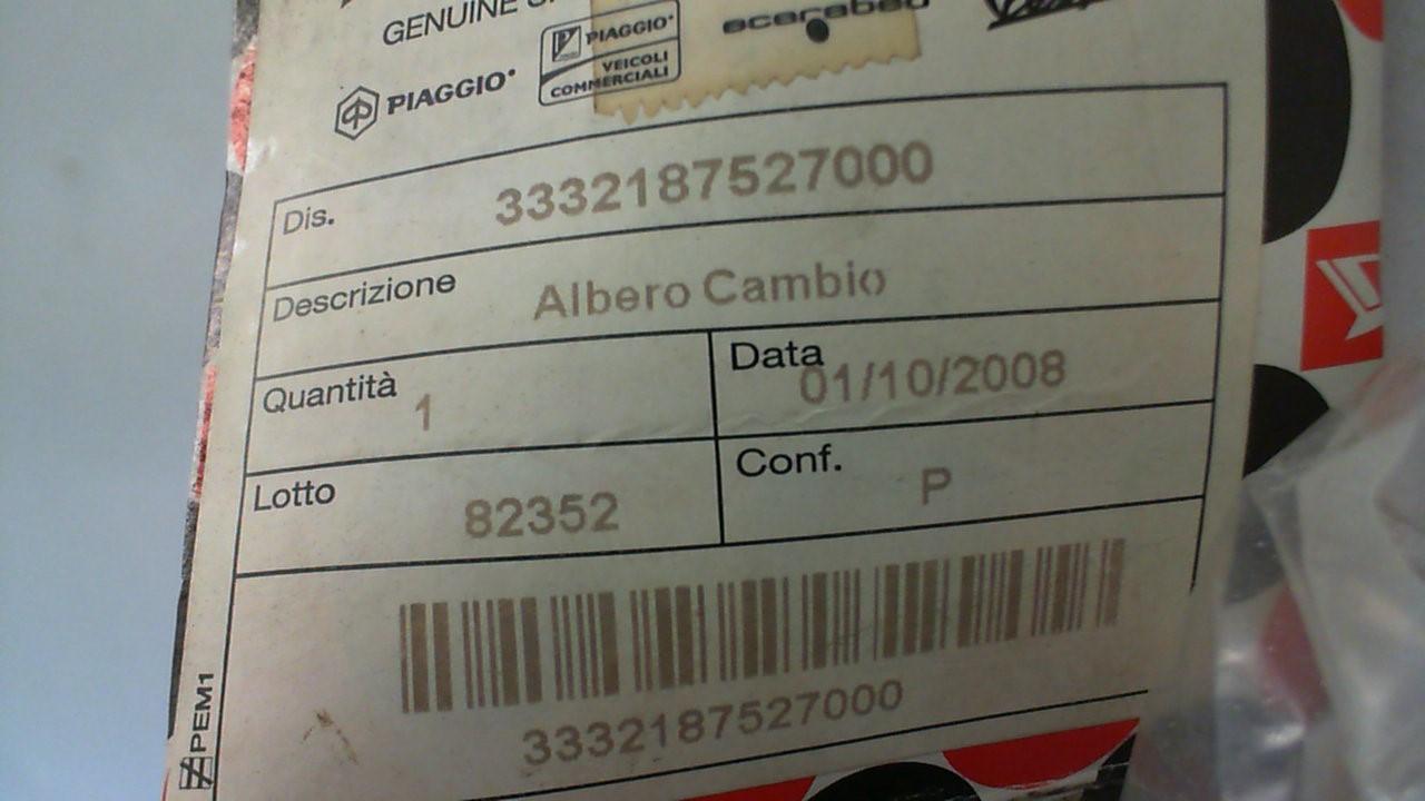 ALBERO CAMBIO PORTER PIAGGIO 3332187527000 - immagine 3