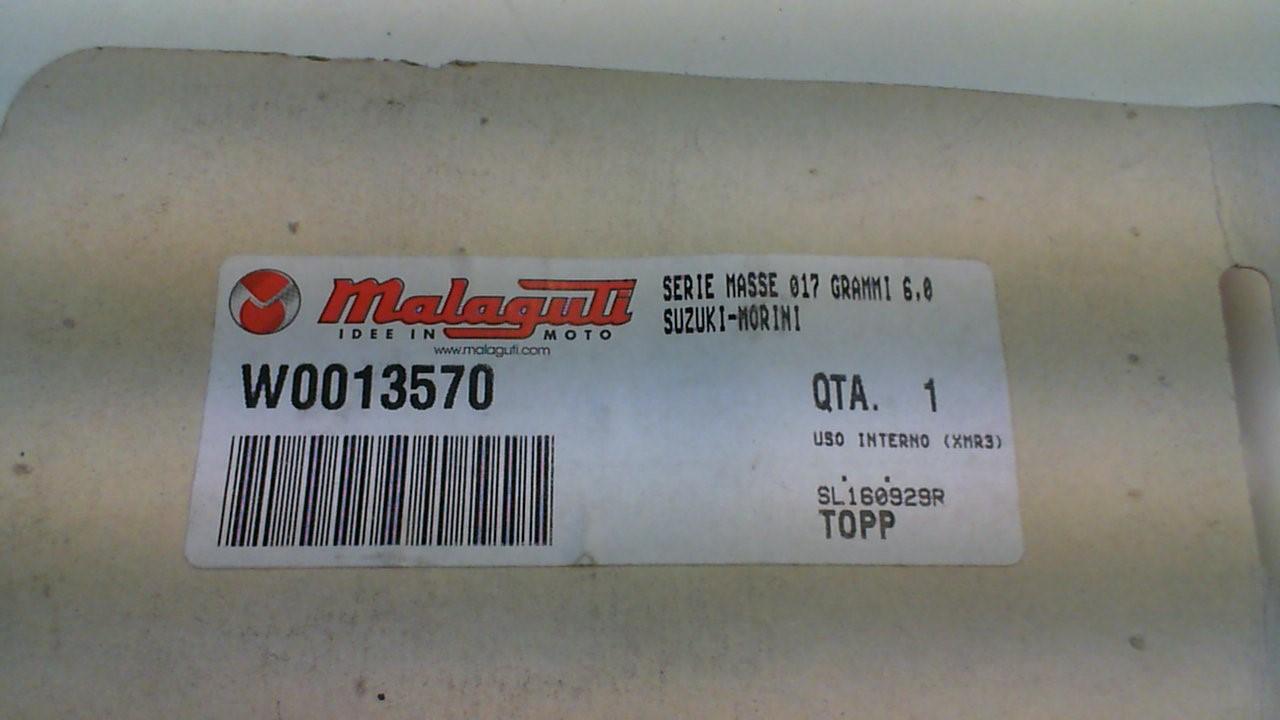 MASSE Ø17 GRAMMI 6,0 SUZUKI-MORINI TOP PERFORMANCES 9919910 MALAGUTI W0013570 - immagine 3