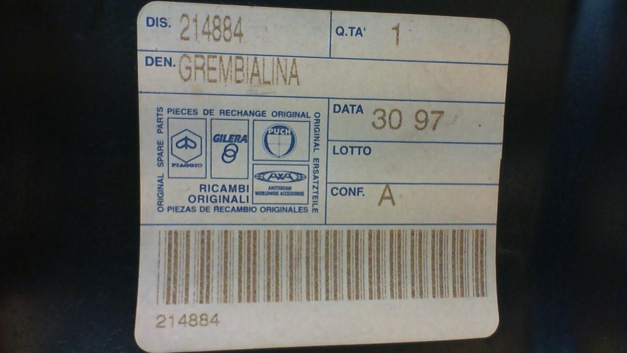 GREMBIALINA ANT. DX MOTORE APE TM 703 PIAGGIO 611600 EX 214884 - immagine 4