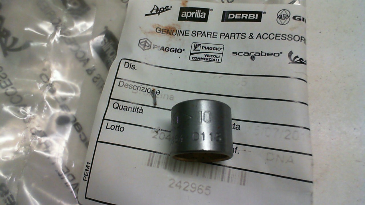 BRONZINA BIELLA VESPA 50 R - N - SPECIAL - APE 50 PIAGGIO 242965