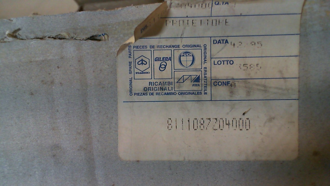 FARO ANTERIORE PORTER PIAGGIO 8111087Z04000 - immagine 3