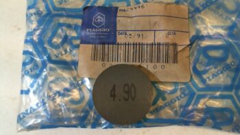 PASTIGLIA REGISTRO VALVOLA 4.90 PIAGGIO  244461