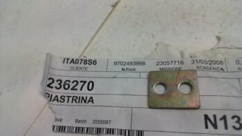 PIASTRINA REGOLATORE APE DIESEL APE DIESEL PIAGGIO L6370592 EX 236270