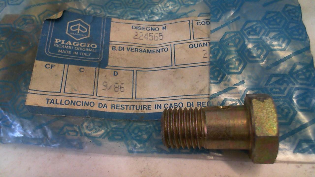 PERNO FISSAGGIO TUBO FILTRO NAFTA PIAGGIO APE CAR DIESEL MAX POKER TM PIAGGIO 224565 - immagine 2
