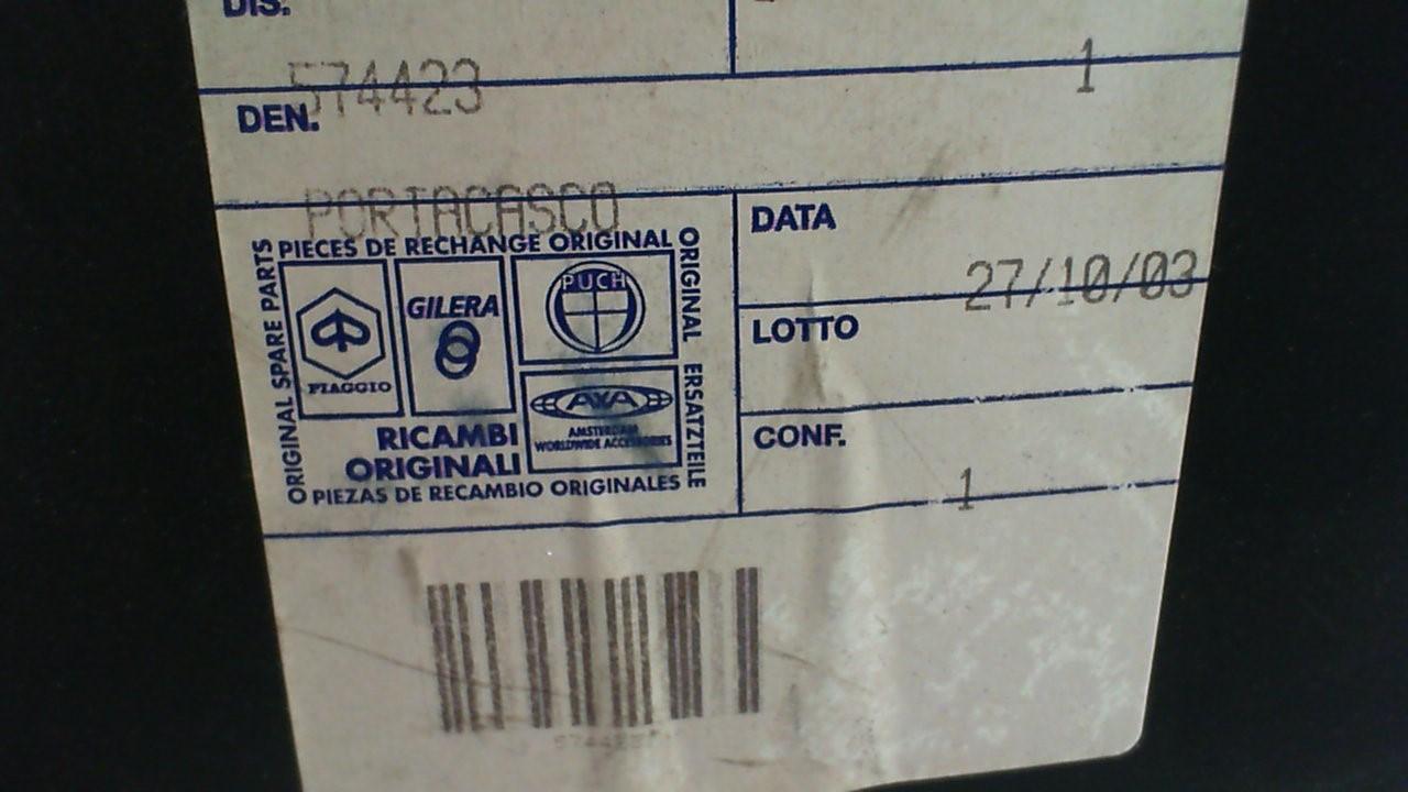 PORTACASCO SOTTOSELLA VESPA ZIP RUNNER LIBERTY PIAGGIO 645266 EX 574423 - immagine 4