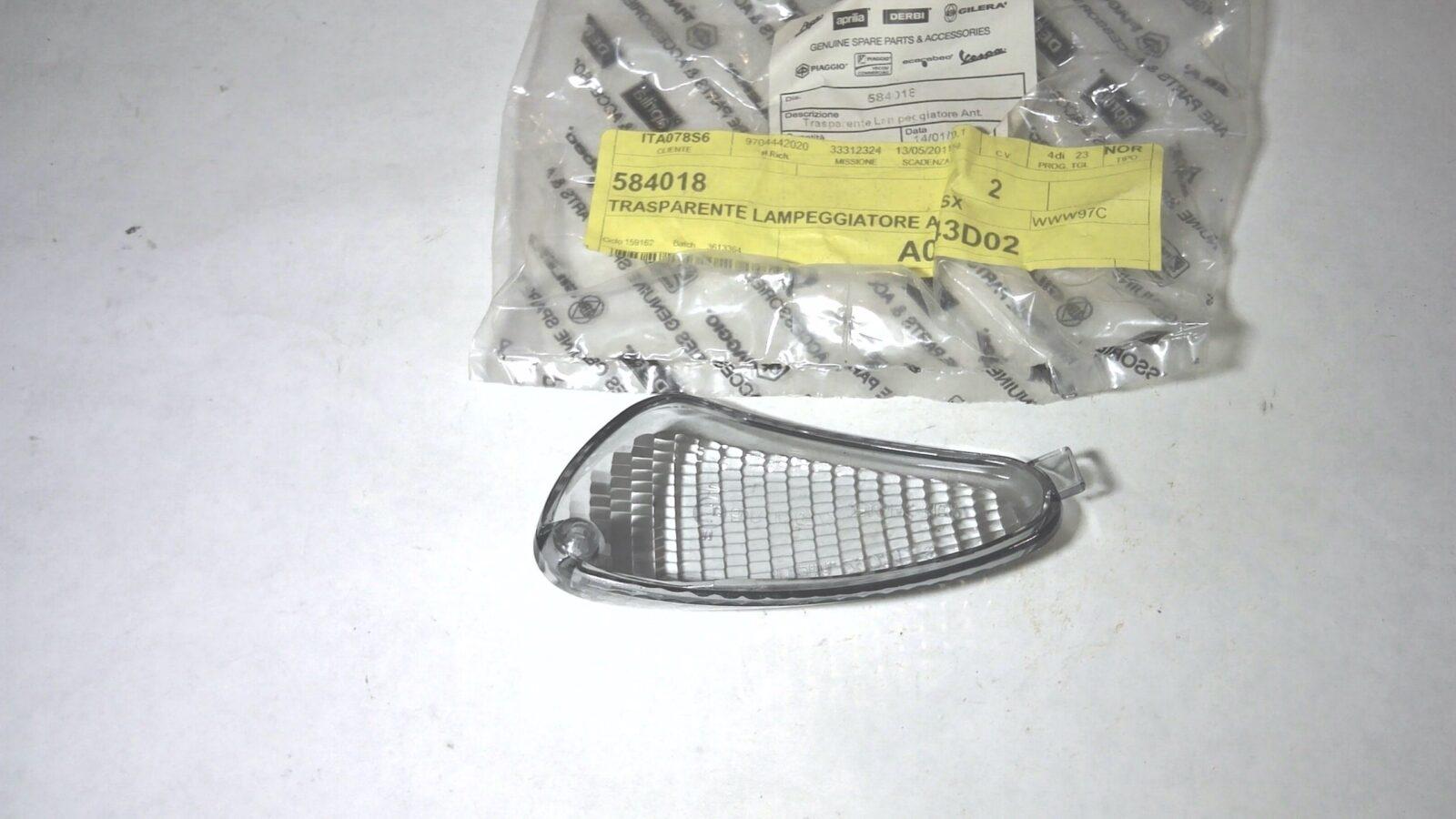 ＠ Lente Freccia Anteriore Destra Per Aprilia SR 50cc - Colore