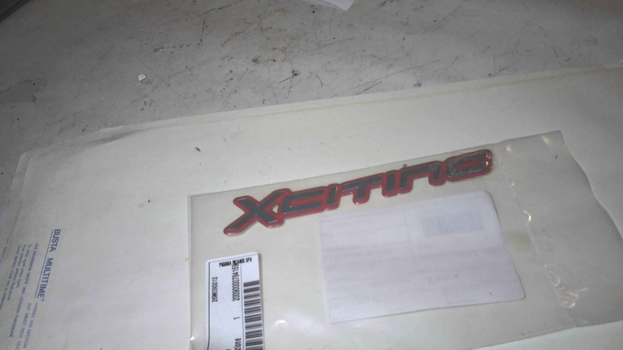 ADESIVO "XCITING" KYMCO XCITING 500 86202LDG7E00T01