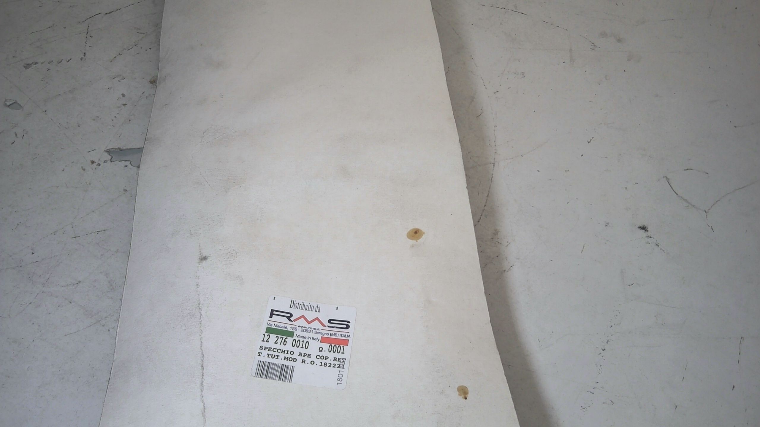 SPECCHIO RETROVISORE DX SX APE PIAGGIO RMS 1227600 - immagine 2