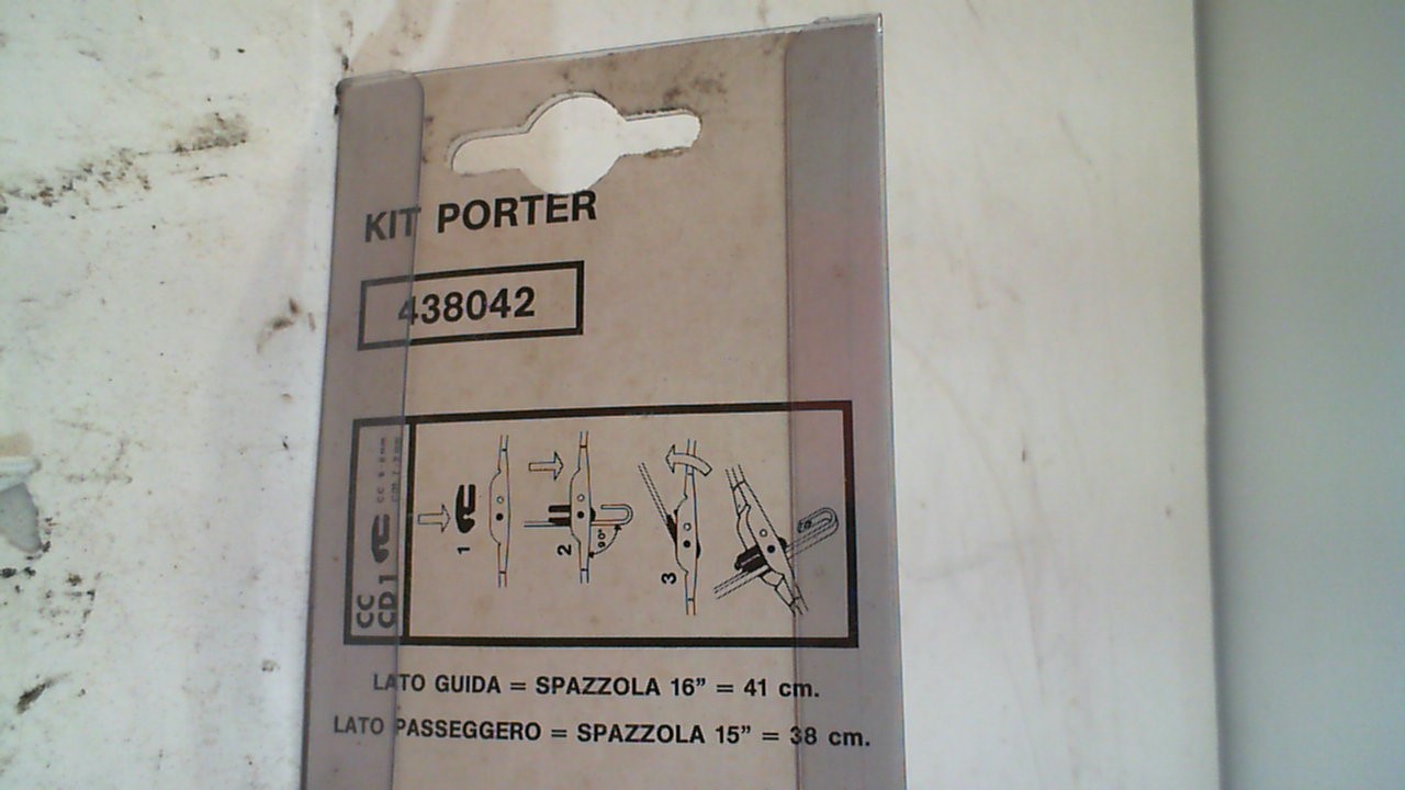 KIT SPAZZOLE TERGIVETRO PORTER PIAGGIO 438042 - immagine 5