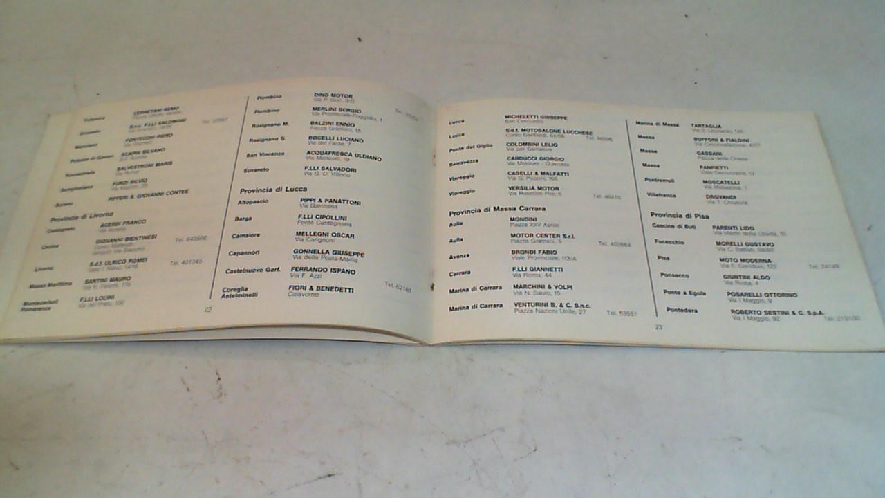 MANUALE ASSISTENZA SPECILIZZATA APE PIAGGIO - immagine 2