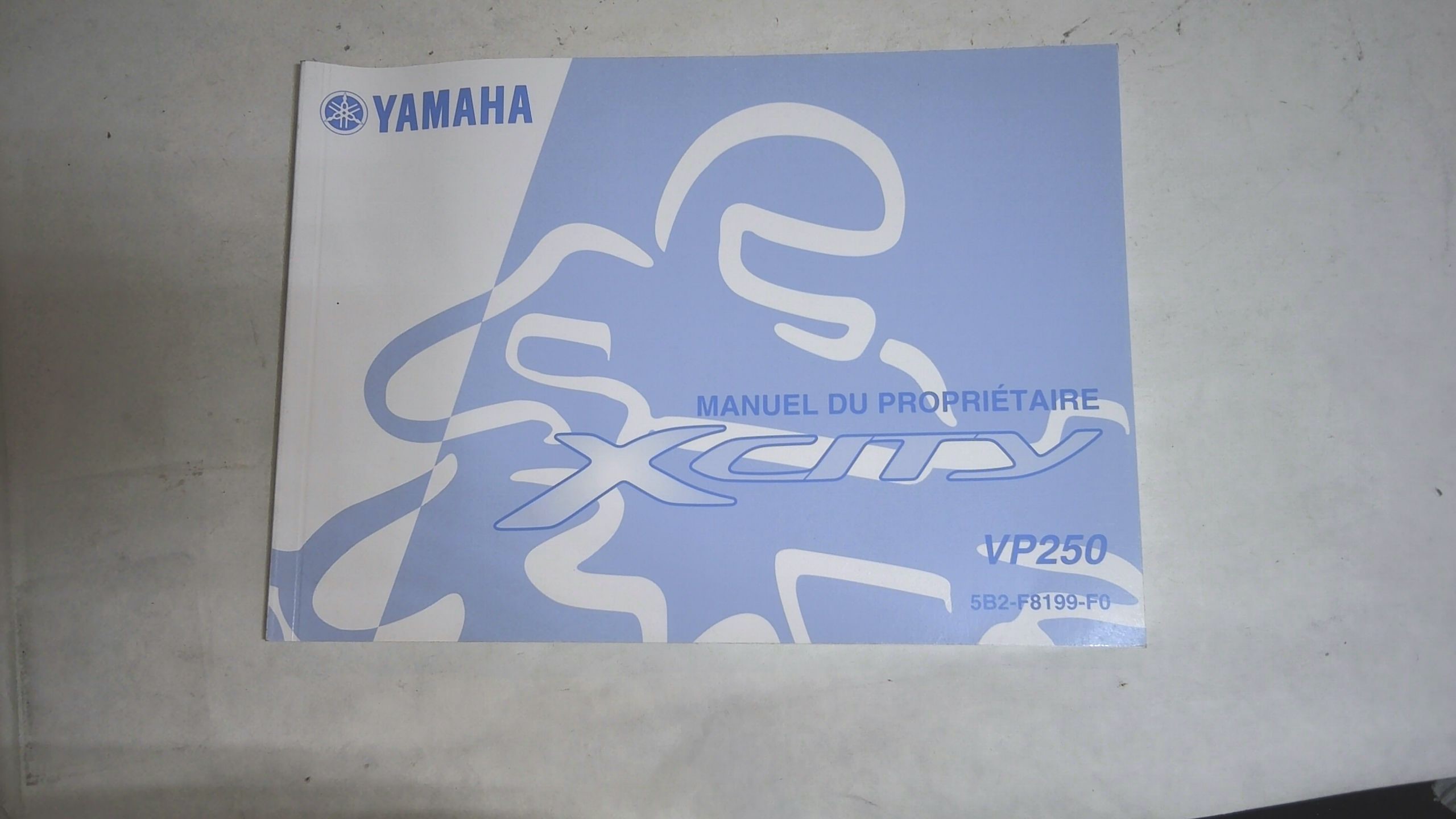 USO E MANUTENZIONE XCITY YAMAHA 5b2-f8199-F0