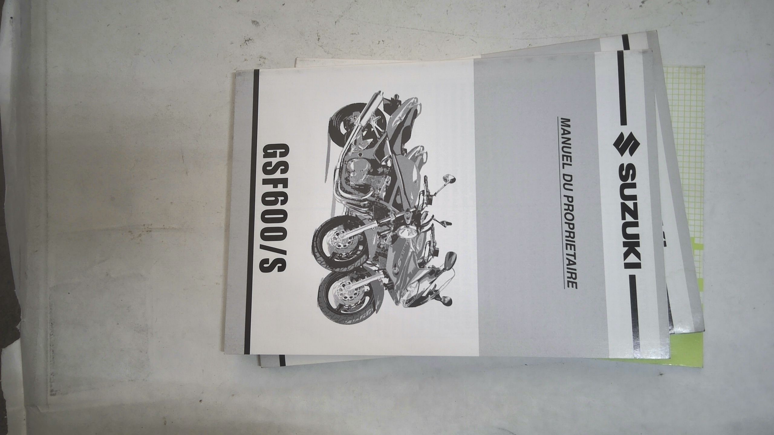 USO E MANUTENZIONE GSF600 SUZUKI 99011-31F51-01F - immagine 5