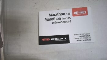 MANUALE USO E MANUTENZIONE MARATHON RIEJU