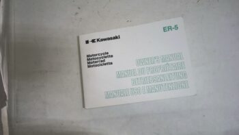 MANUALE USO E MANUTENZIONE ER500-C/D KAWASAKI 99976-1143