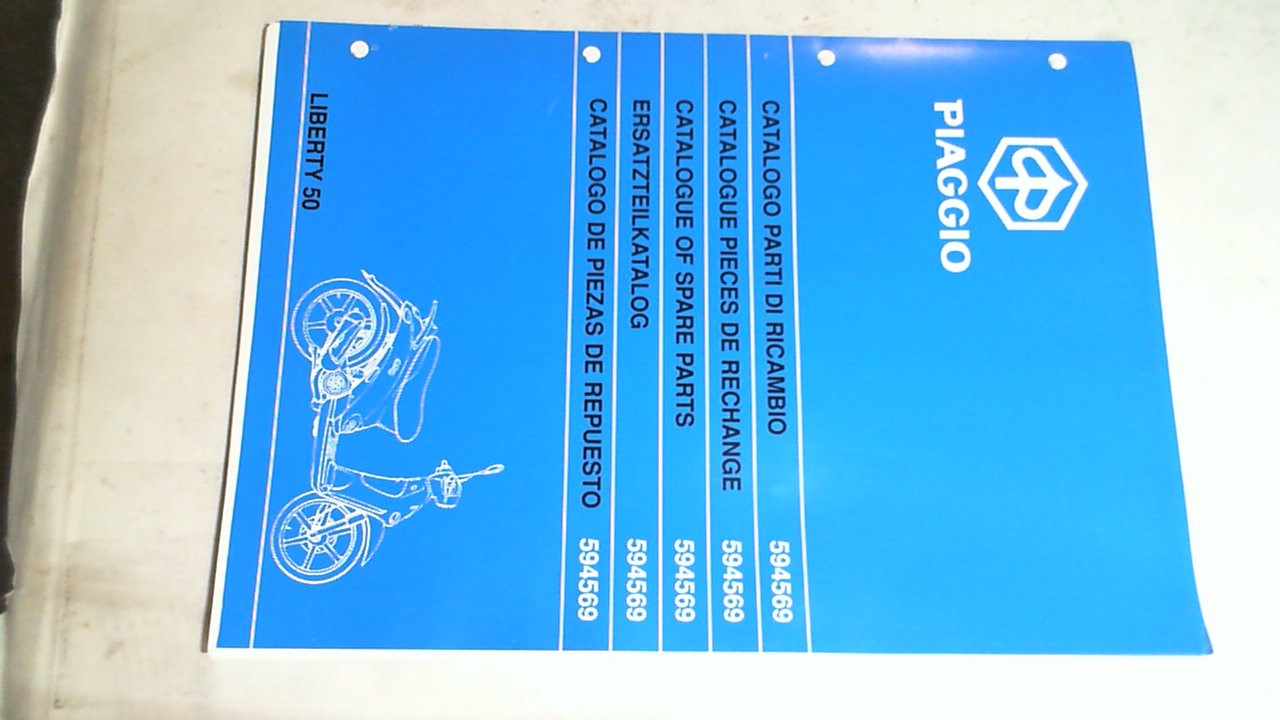 CATALOGO PARTI DI RICAMBIO LIBERTY PIAGGIO 594569