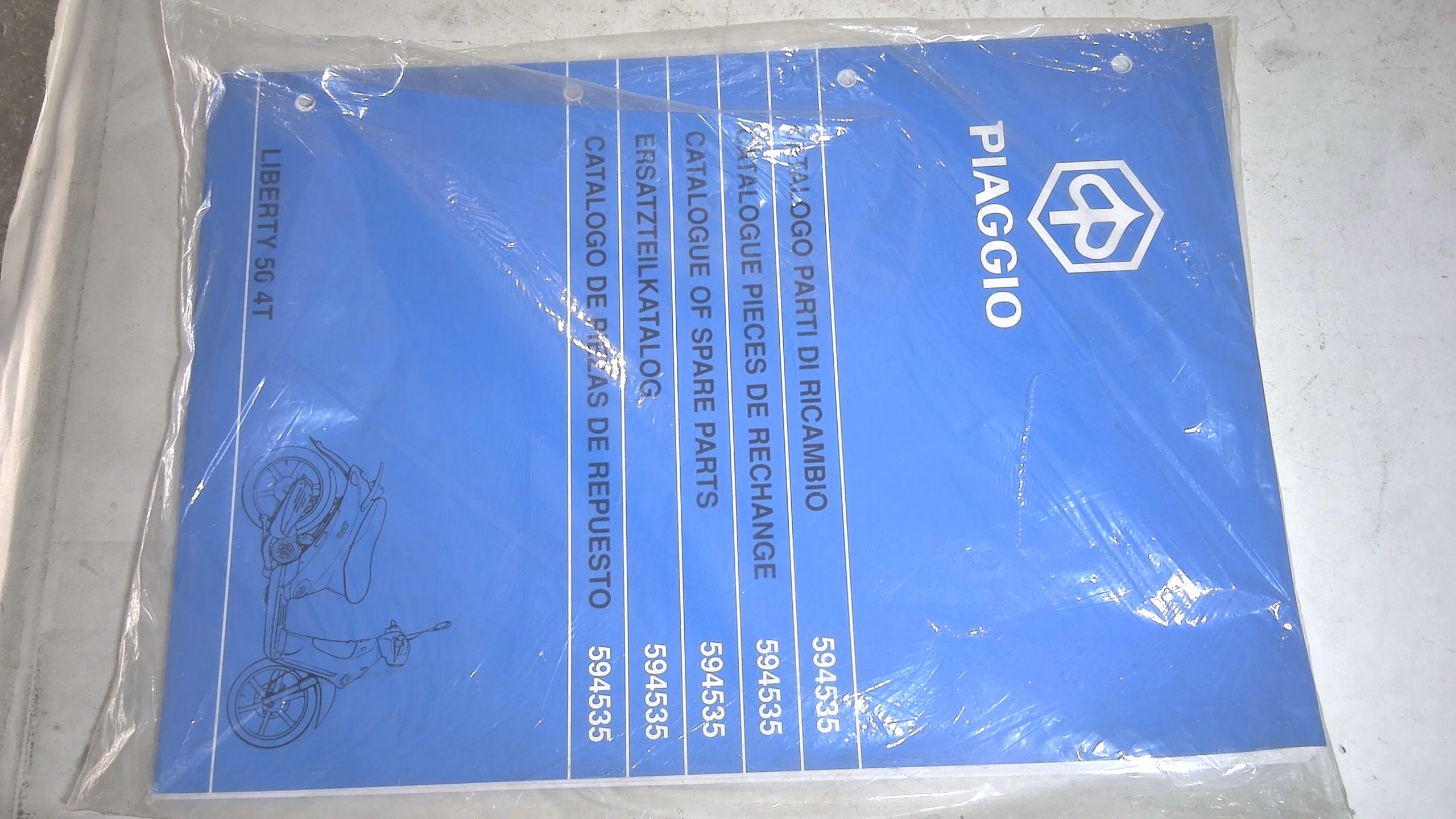 CATALOGO PARTI DI RICAMBIO LIBERTY PIAGGIO 594535