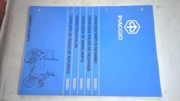 CATALOGO PARTI DI RICAMBIO LIBERTY PIAGGIO 594351