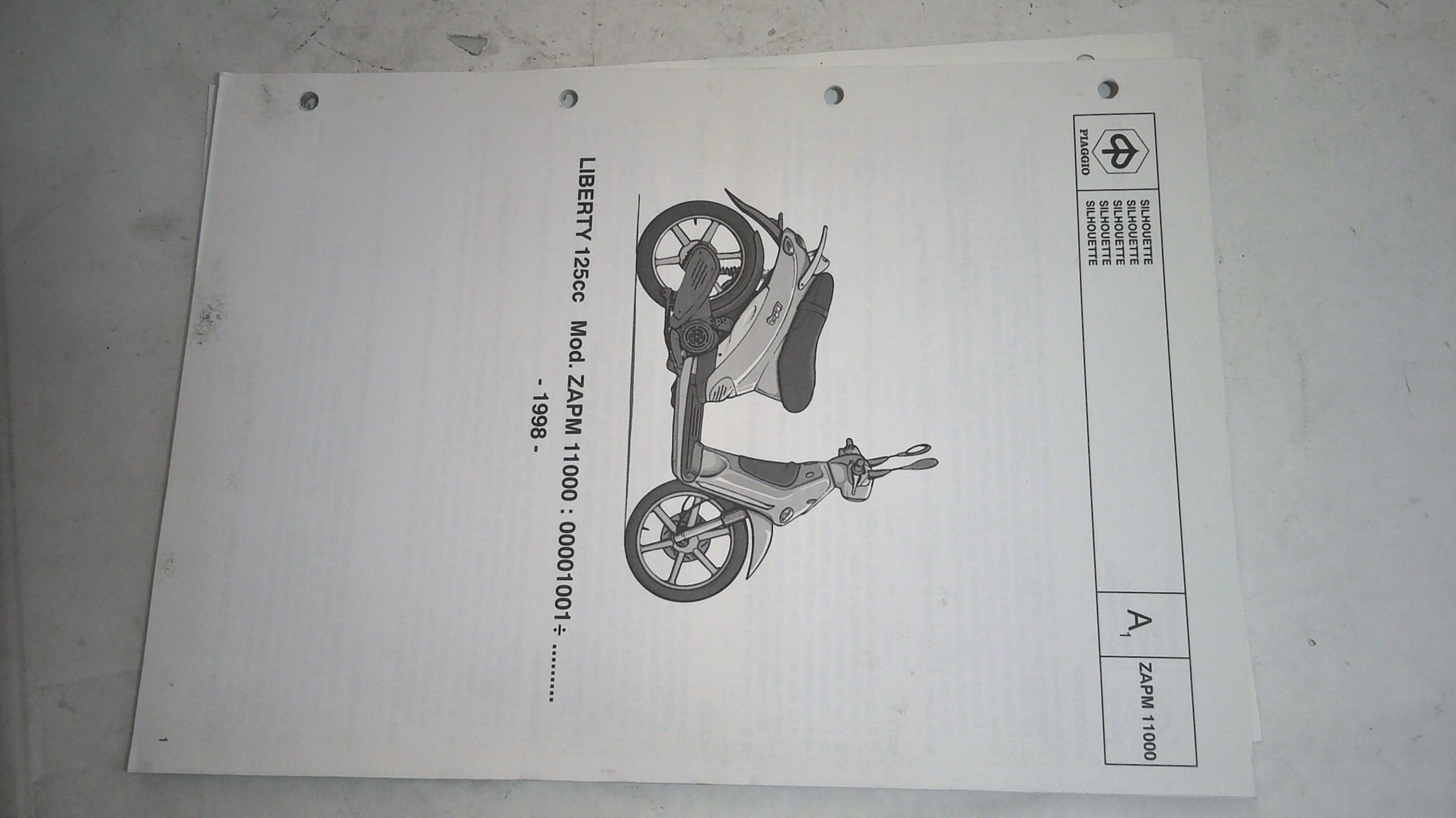 CATALOGO PARTI DI RICAMBIO LIBERTY PIAGGIO 578530 - immagine 4