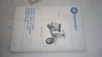 CATALOGO PARTI DI RICAMBIO VESPA PIAGGIO 404364