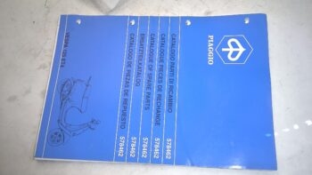 CATALOGO PARTI DI RICAMBIO VESPA PIAGGIO 578462