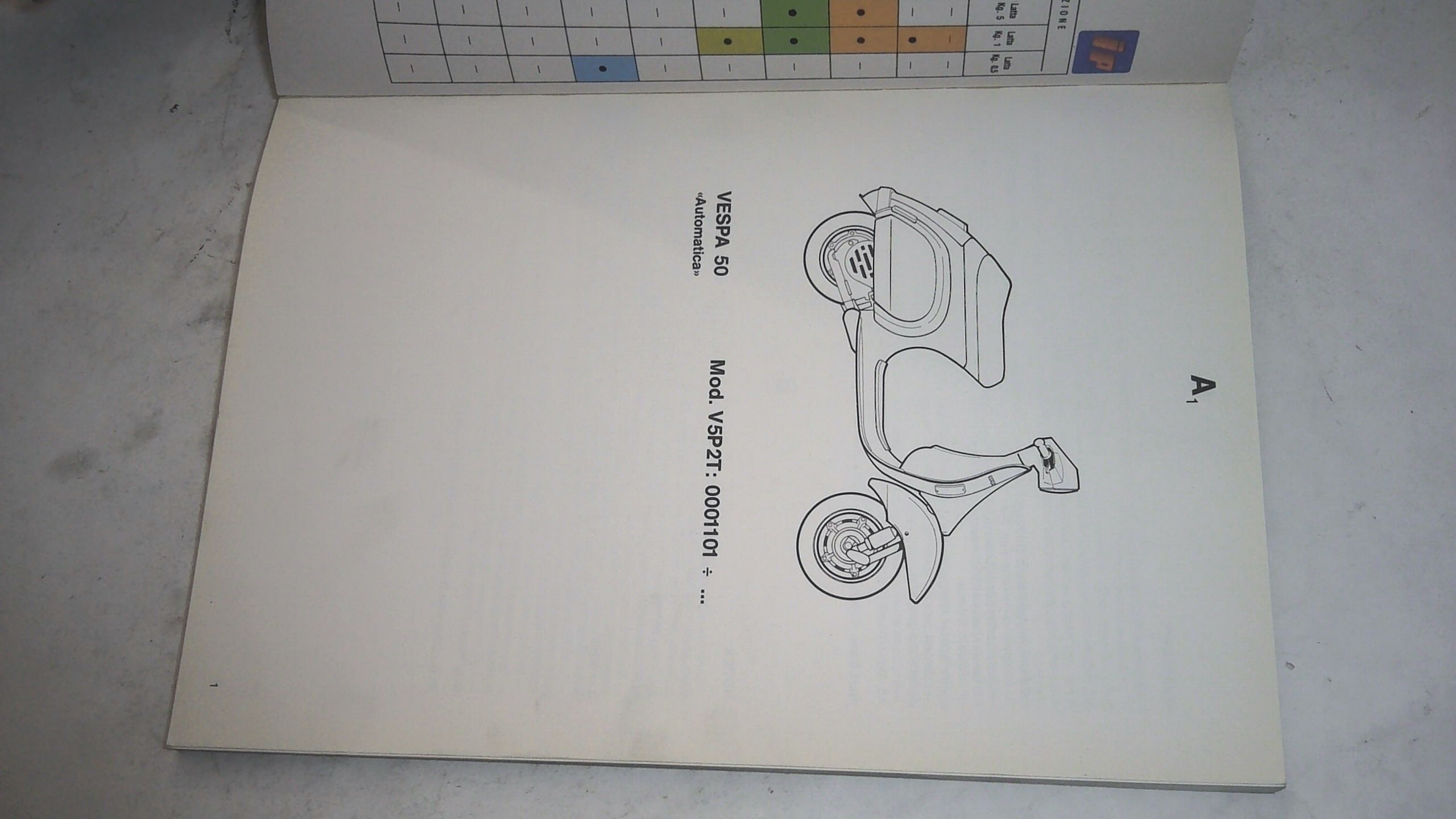 CATALOGO PARTI DI RICAMBIO VESPA PIAGGIO 405279 - immagine 3