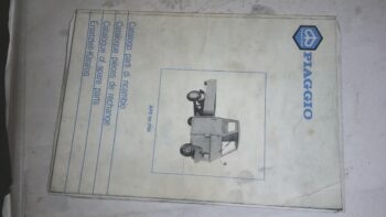 CATALOGO PARTI DI RICAMBIO Ape TM P50 PIAGGIO 404349