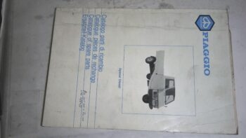 CATALOGO PARTI DI RICAMBIO Apecar DIESEL PIAGGIO 404512