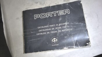 CATALOGO PARTI DI RICAMBIO PORTER PIAGGIO 406155