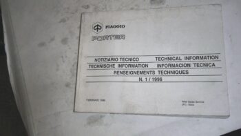 NOTIZIARIO TECNICO  PORTER PIAGGIO 1/1996