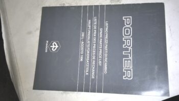 LISTINO PREZZI PARTI DI RICAMBIO PORTER PIAGGIO 240L