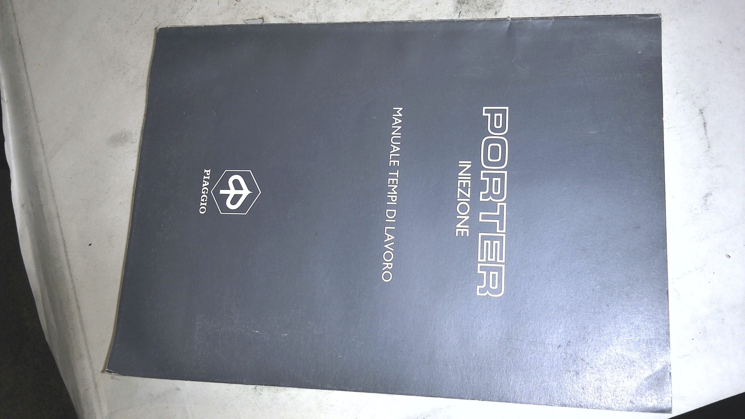 MANUALE TEMPI DI LAVORO PORTER PIAGGIO 406096
