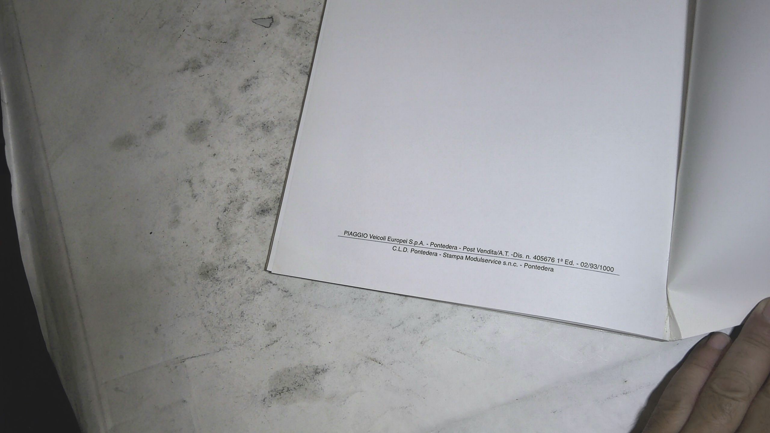 MANUALE TEMPI DI LAVORO PORTER PIAGGIO 405676 - immagine 4