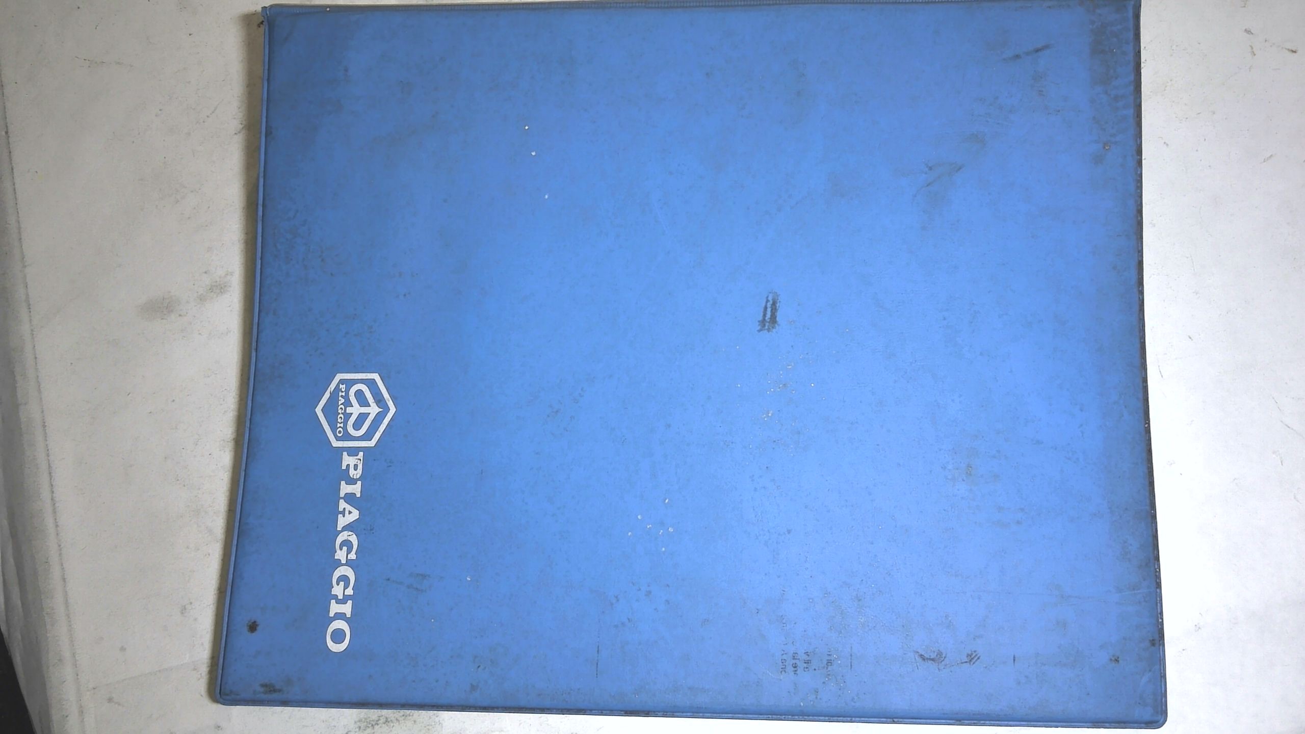 MANUALE TEMPI DI LAVORO PORTER 16V PIAGGIO