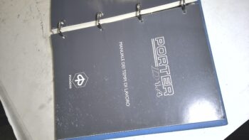 MANUALE TEMPI DI LAVORO PORTER PIAGGIO 406694-578377