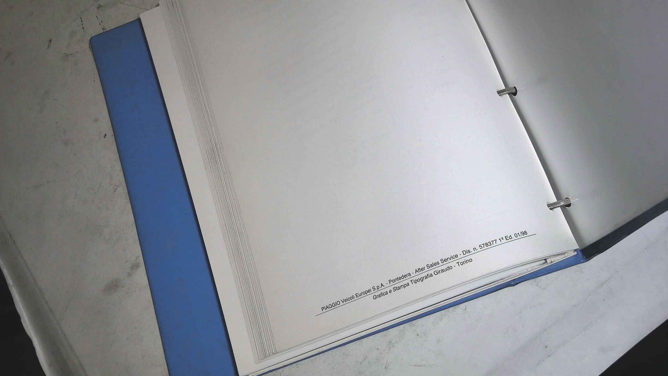 MANUALE TEMPI DI LAVORO PORTER PIAGGIO 406694-578377 - immagine 6