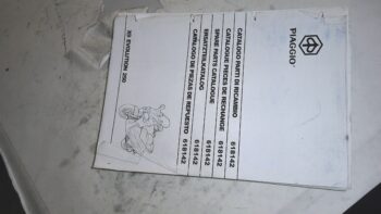 CATALOGO PARTI DI RICAMBIO X9 PIAGGIO 618142