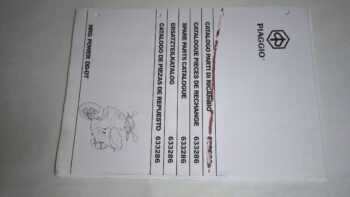 CATALOGO PARTI DI RICAMBIO NRG PIAGGIO 633286