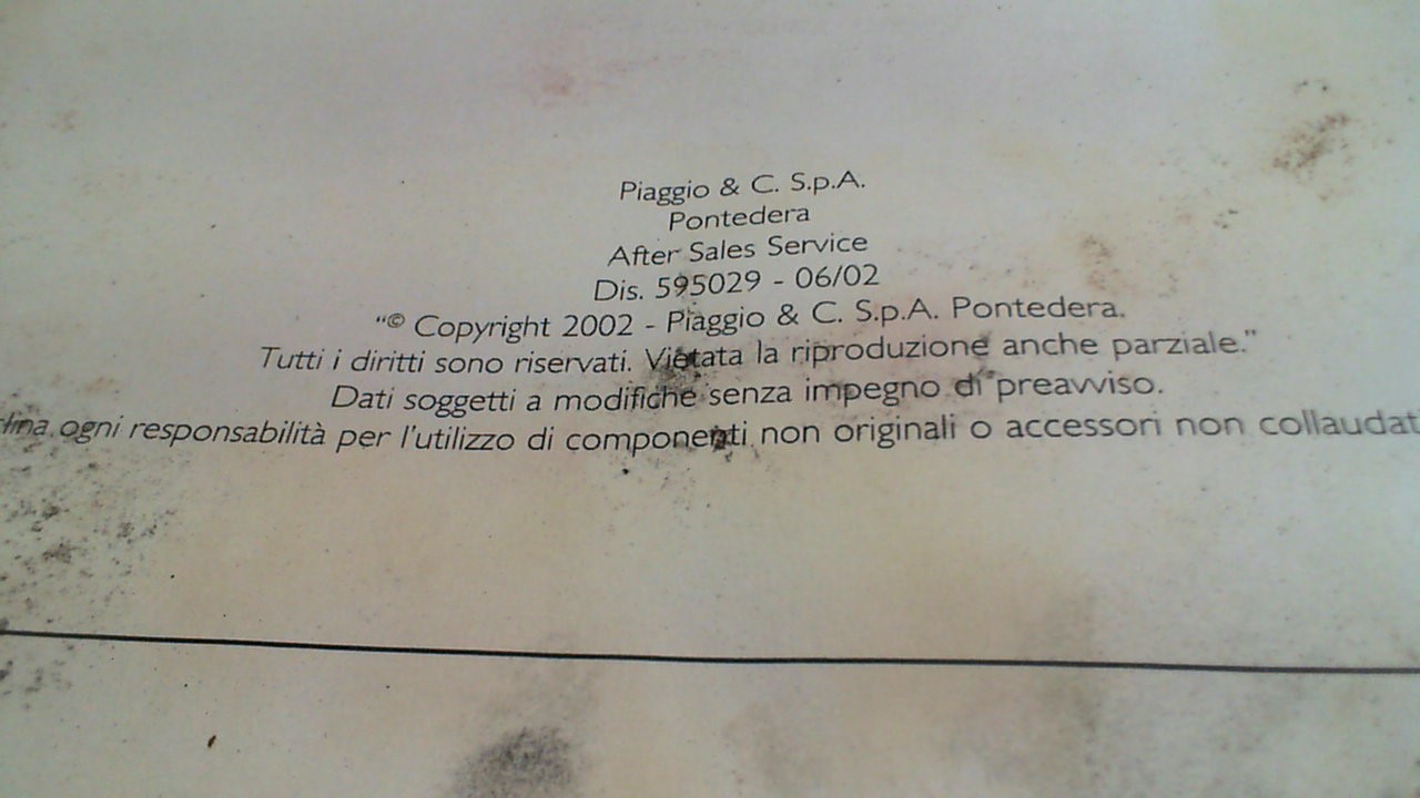 MANUALE OFFICINA NRG MC3 PIAGGIO 595029 - immagine 6