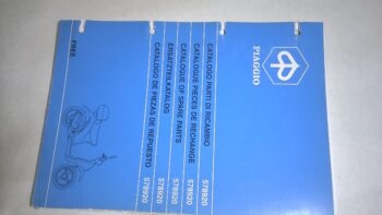 CATALOGO PARTI DI RICAMBIO FREE PIAGGIO 578920