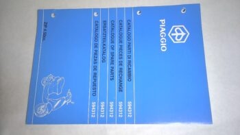 CATALOGO PARTI DI RICAMBIO ZIP 4 50  PIAGGIO 594312