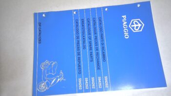 CATALOGO PARTI DI RICAMBIO ZIP CAT  PIAGGIO 594262