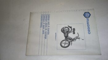 CATALOGO PARTI DI RICAMBIO SUPERBRAVO 3  PIAGGIO 404650