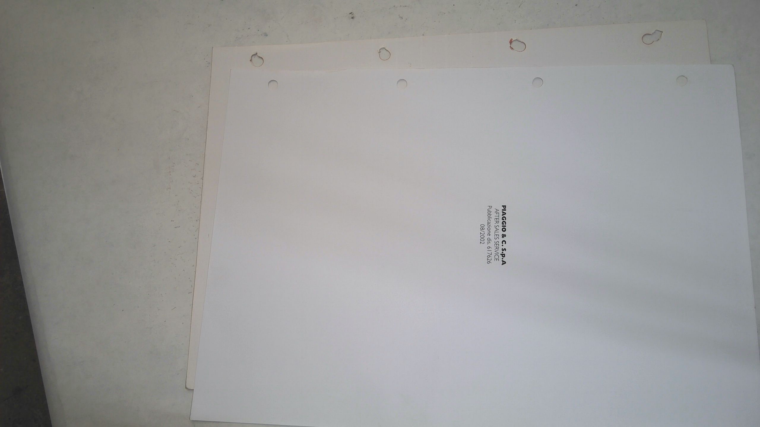 CATALOGO PARTI DI RICAMBIO RUNNER GILERA 617626 - immagine 4