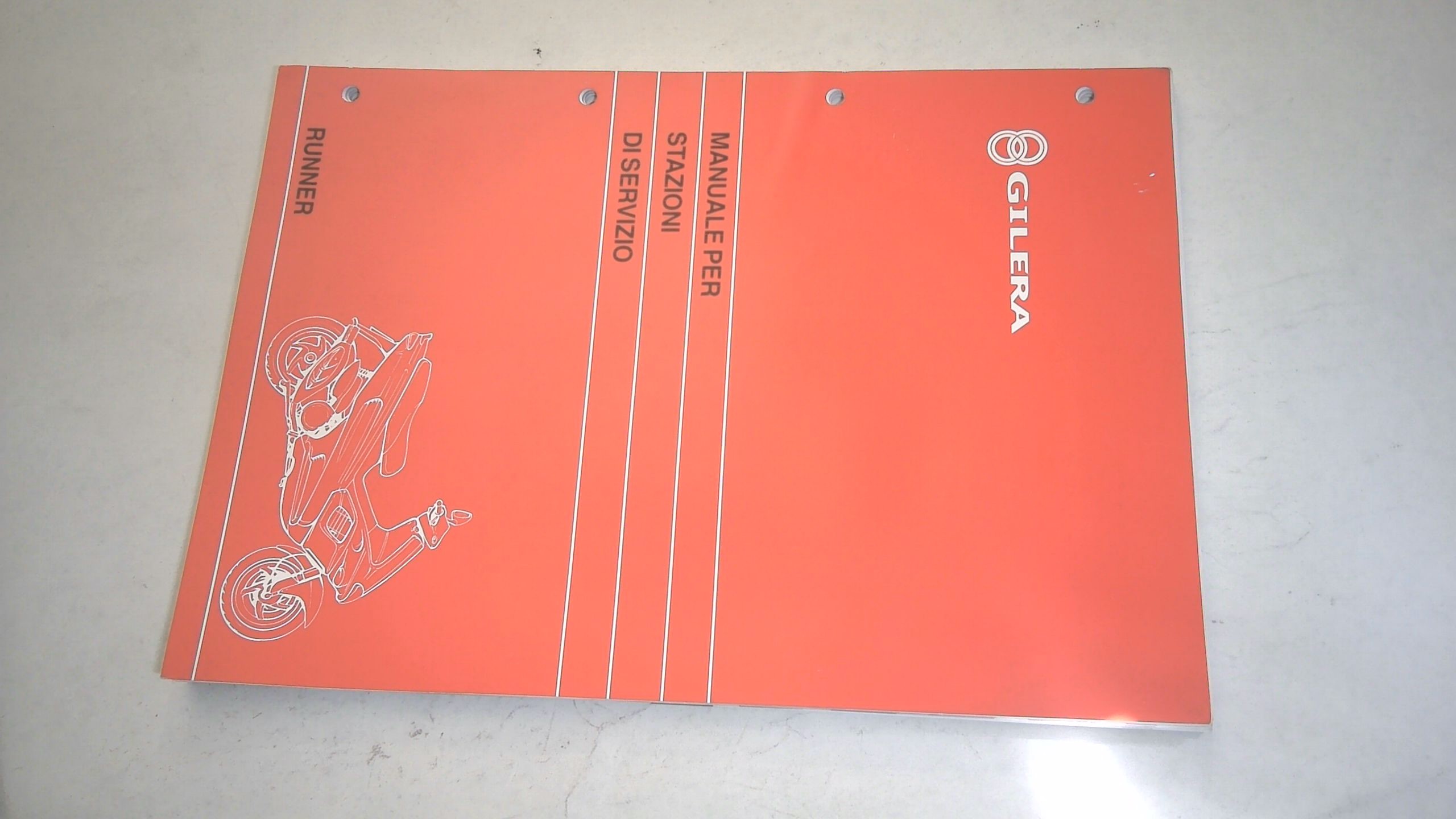 MANUALE PER STAZIONE DI SERVIZIO RUNNER GILERA 578015